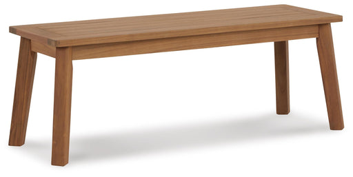 Janiyah Outdoor Dining Bench - MI Hometown Furnishings (MI)*