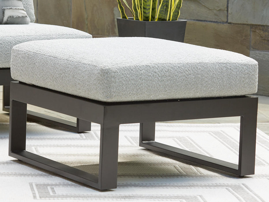 Beachloft Outdoor Ottoman with Cushion - MI Hometown Furnishings (MI)*