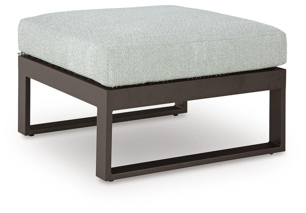Beachloft Outdoor Ottoman with Cushion - MI Hometown Furnishings (MI)*