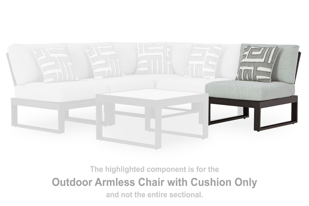 Beachloft Outdoor Sectional - MI Hometown Furnishings (MI)*