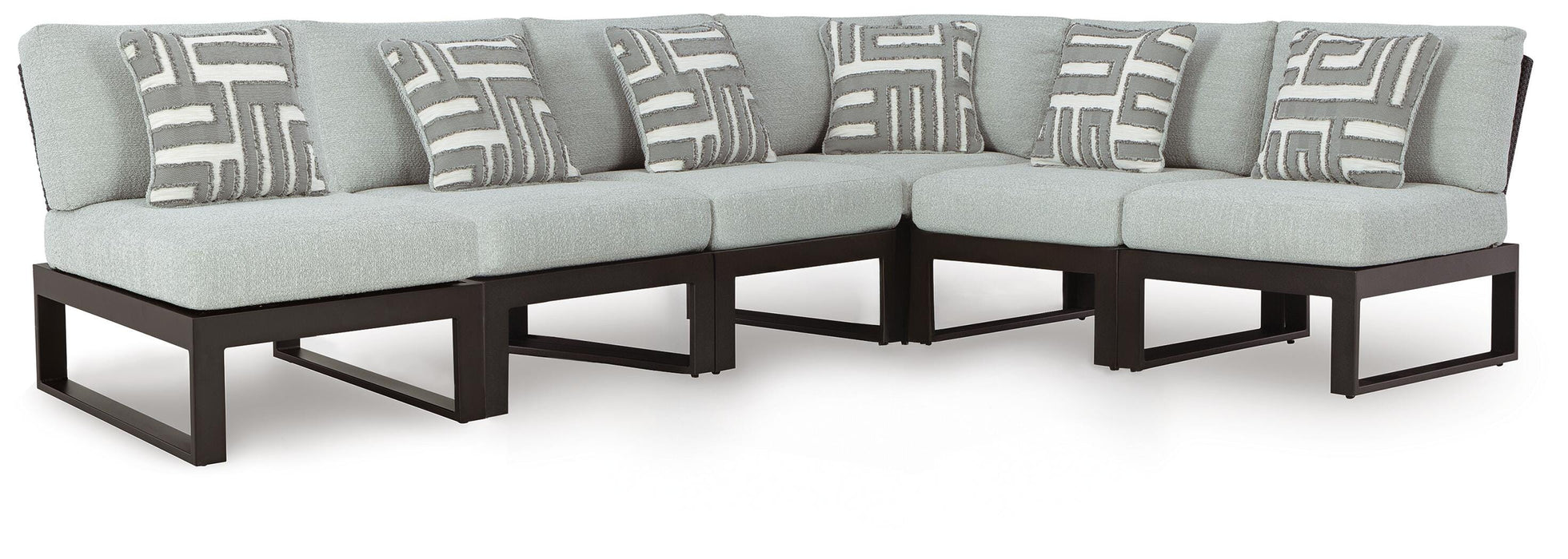 Beachloft Outdoor Sectional - MI Hometown Furnishings (MI)*