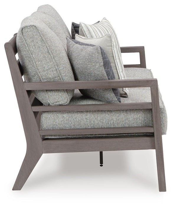 Hillside Barn Outdoor Sofa with Cushion - MI Hometown Furnishings (MI)*