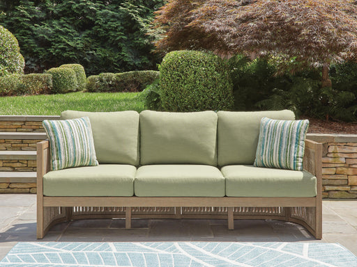 Serena Shores Outdoor Sofa with Cushion - MI Hometown Furnishings (MI)*