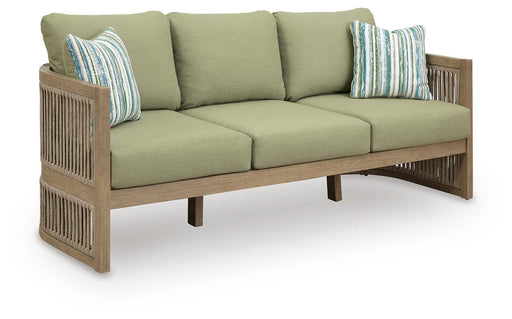 Serena Shores Outdoor Sofa with Cushion - MI Hometown Furnishings (MI)*