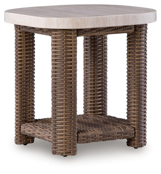Dolan Creek Outdoor End Table - MI Hometown Furnishings (MI)*