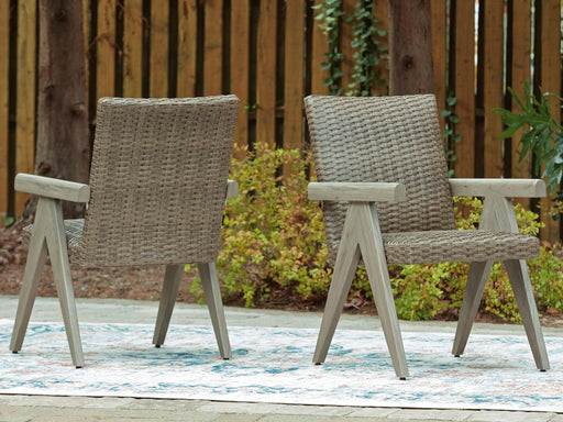 Cliff Trails Outdoor Arm Chair (Set of 2) - MI Hometown Furnishings (MI)*