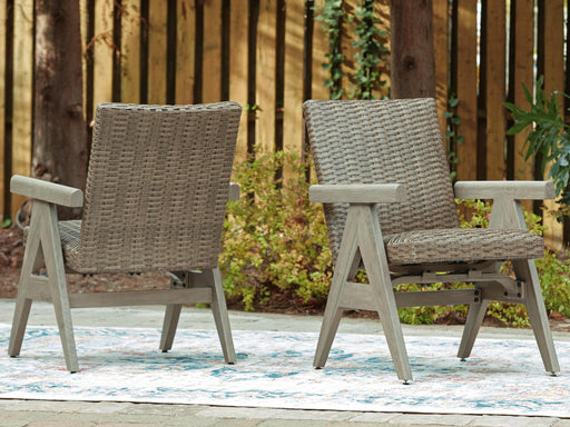 Cliff Trails Outdoor Rocking Arm Chair (Set of 2) - MI Hometown Furnishings (MI)*
