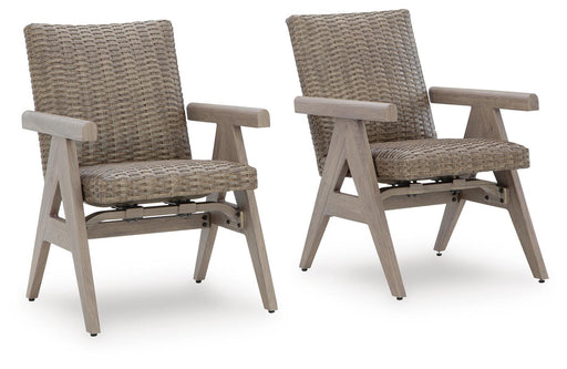 Cliff Trails Outdoor Rocking Arm Chair (Set of 2) - MI Hometown Furnishings (MI)*