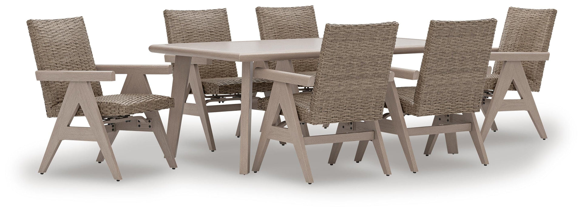Cliff Trails Outdoor Dining Set - MI Hometown Furnishings (MI)*