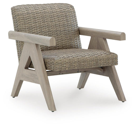 Cliff Trails Outdoor Rocking Lounge Chair - MI Hometown Furnishings (MI)*