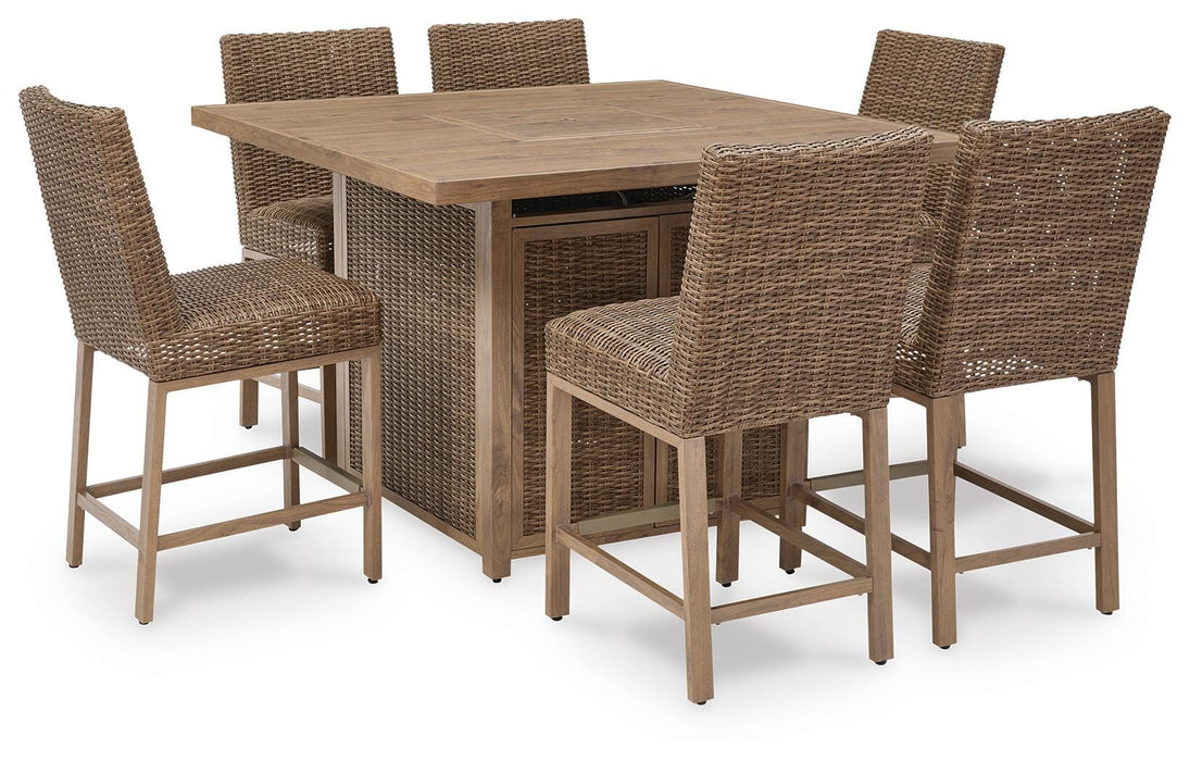 Walton Bridge Outdoor Dining Set - MI Hometown Furnishings (MI)*