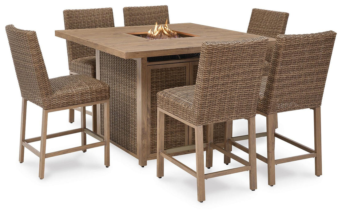 Walton Bridge Outdoor Dining Set - MI Hometown Furnishings (MI)*