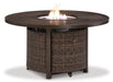 Paradise Trail Outdoor Sofa, Lounge Chairs and Fire Pit Table - MI Hometown Furnishings (MI)*