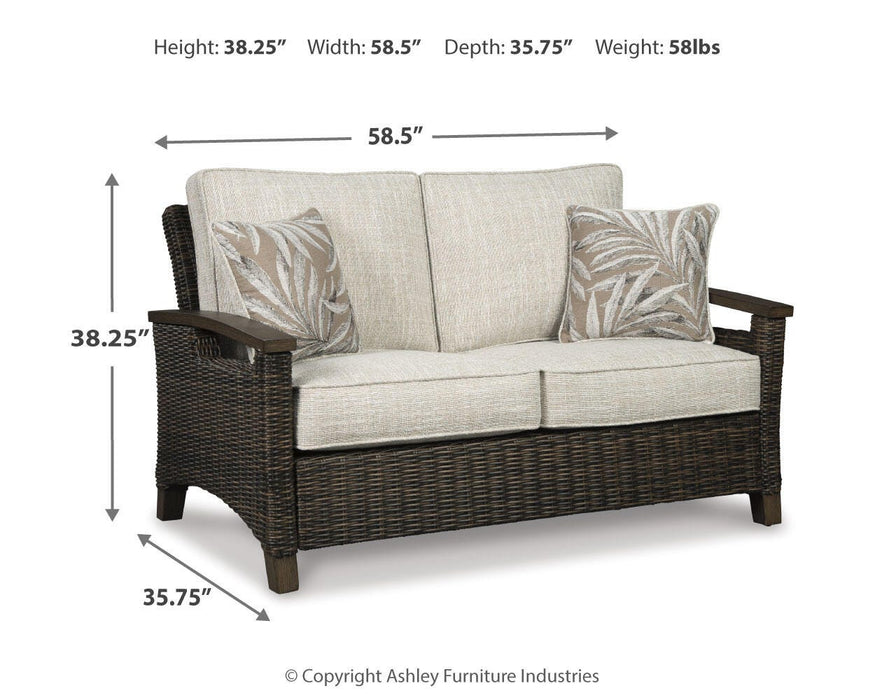 Paradise Trail Outdoor Seating Set - MI Hometown Furnishings (MI)*