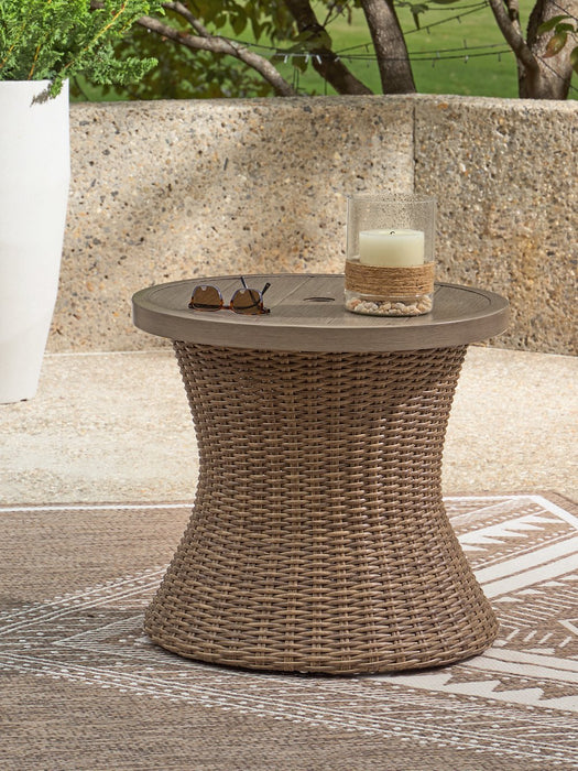 Laguna Heights Outdoor End Table - MI Hometown Furnishings (MI)*