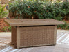 Laguna Heights Outdoor Fire Pit Table - MI Hometown Furnishings (MI)*