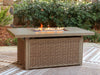 Laguna Heights Outdoor Fire Pit Table - MI Hometown Furnishings (MI)*