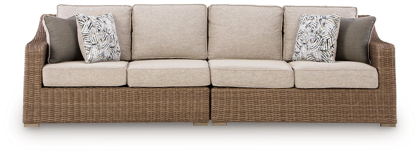 Laguna Heights Outdoor Sectional - MI Hometown Furnishings (MI)*