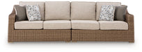 Laguna Heights Outdoor Sectional - MI Hometown Furnishings (MI)*