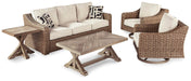 Beachcroft Outdoor Seating Set - MI Hometown Furnishings (MI)*