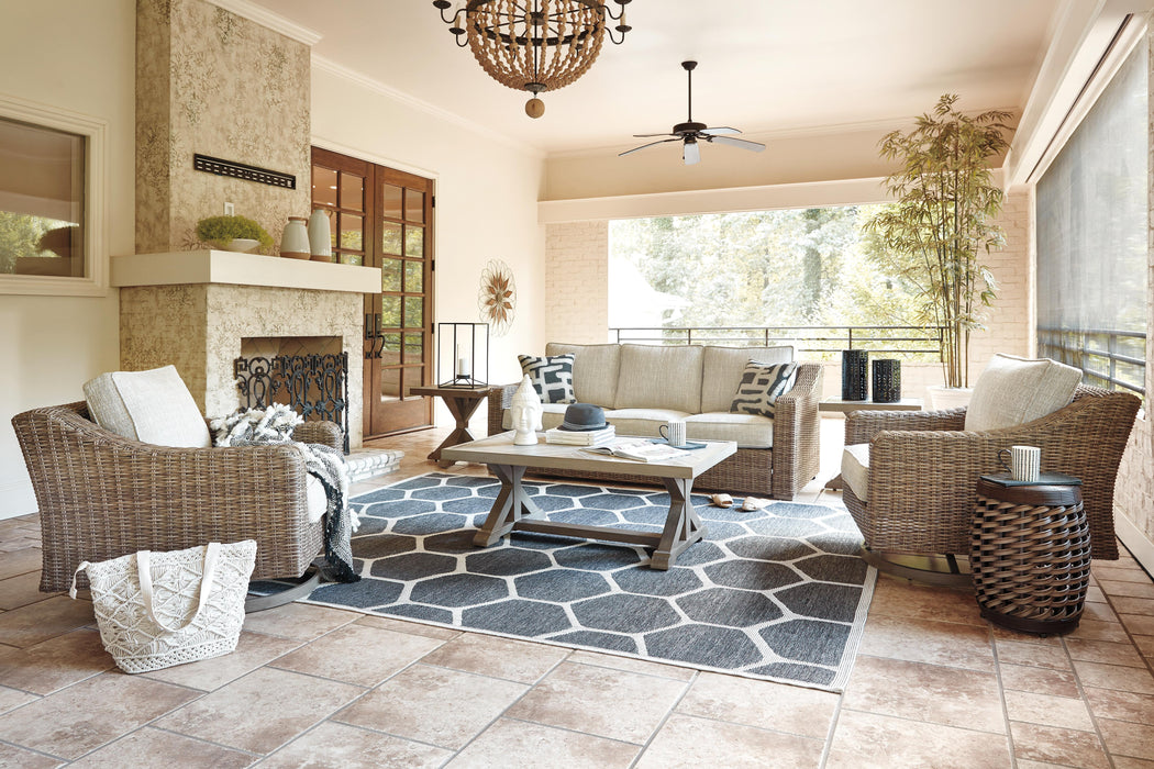 Beachcroft Outdoor Seating Set - MI Hometown Furnishings (MI)*