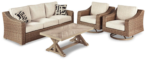 Beachcroft Outdoor Conversation Set - MI Hometown Furnishings (MI)*