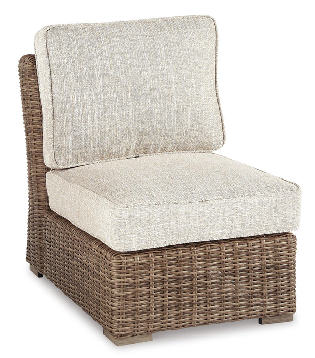 Beachcroft Outdoor Sofa, Lounge Chairs and Fire Pit - MI Hometown Furnishings (MI)*