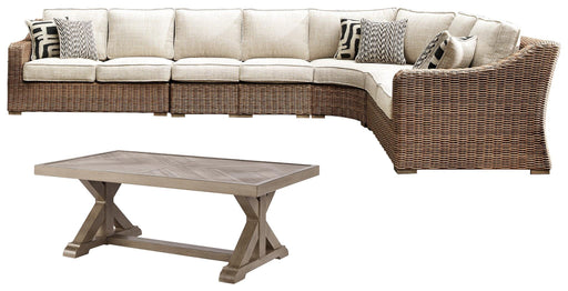 Beachcroft Outdoor Seating Set - MI Hometown Furnishings (MI)*