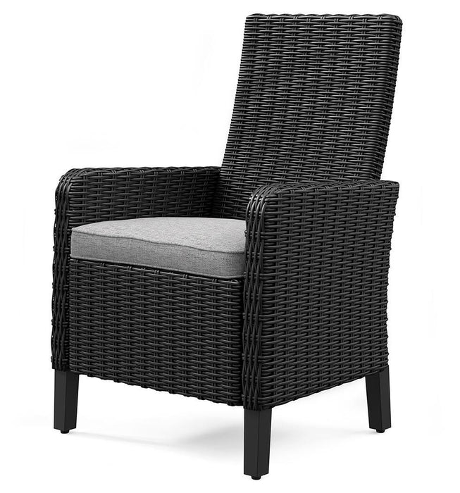 Beachcroft Outdoor Arm Chair with Cushion (Set of 2) - MI Hometown Furnishings (MI)*