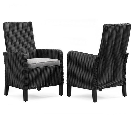 Beachcroft Outdoor Arm Chair with Cushion (Set of 2) - MI Hometown Furnishings (MI)*