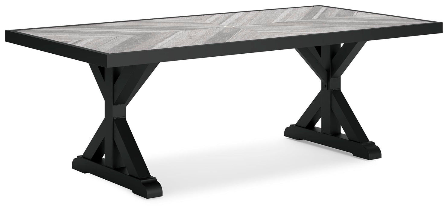 Beachcroft Outdoor Dining Table - MI Hometown Furnishings (MI)*