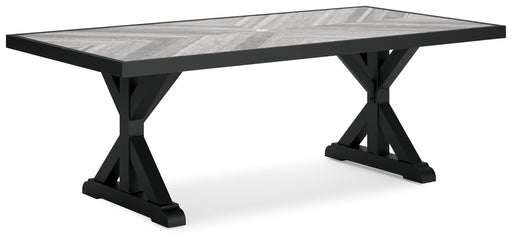 Beachcroft Outdoor Dining Table - MI Hometown Furnishings (MI)*