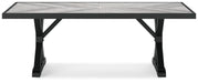 Beachcroft Outdoor Dining Table - MI Hometown Furnishings (MI)*