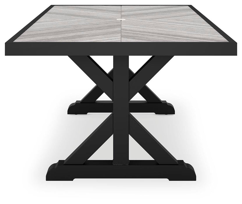 Beachcroft Outdoor Dining Table - MI Hometown Furnishings (MI)*