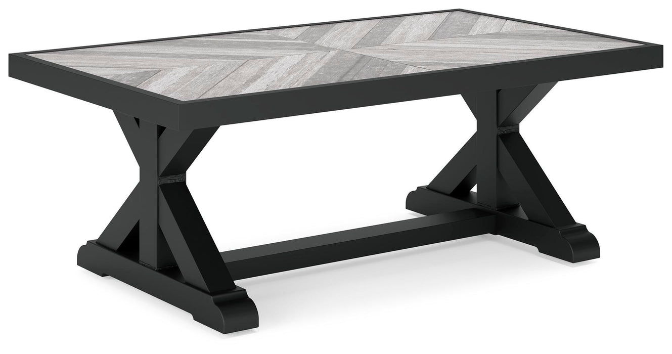 Beachcroft Outdoor Coffee Table - MI Hometown Furnishings (MI)*