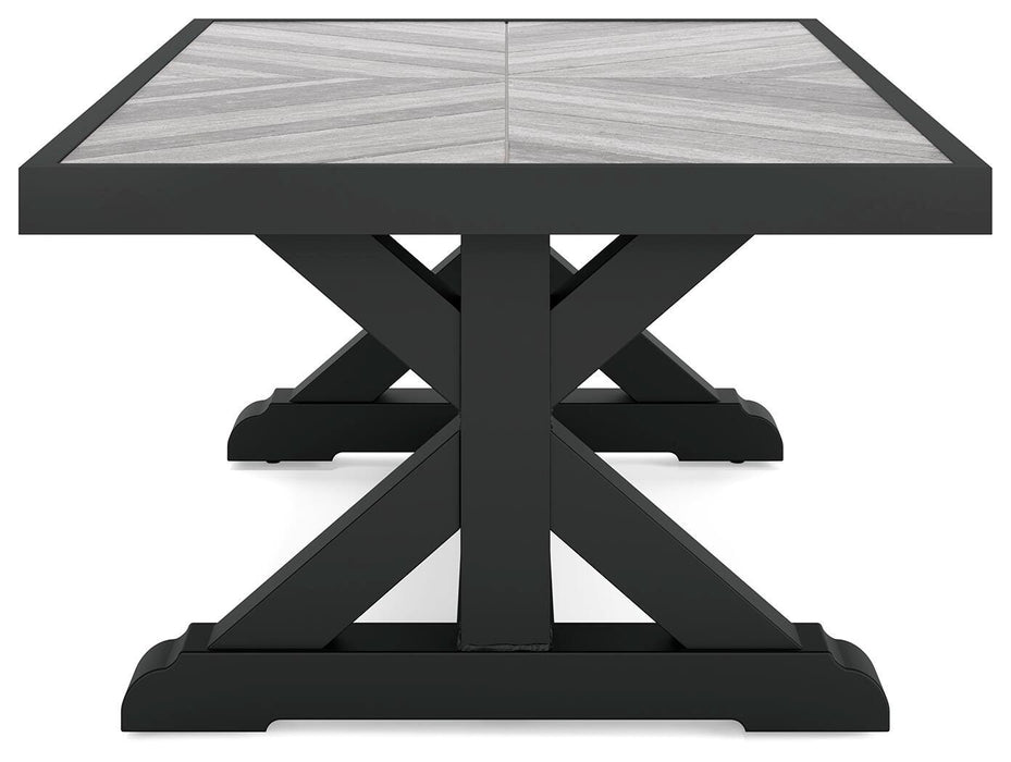 Beachcroft Outdoor Coffee Table - MI Hometown Furnishings (MI)*