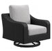 Beachcroft Outdoor Swivel Lounge with Cushion - MI Hometown Furnishings (MI)*