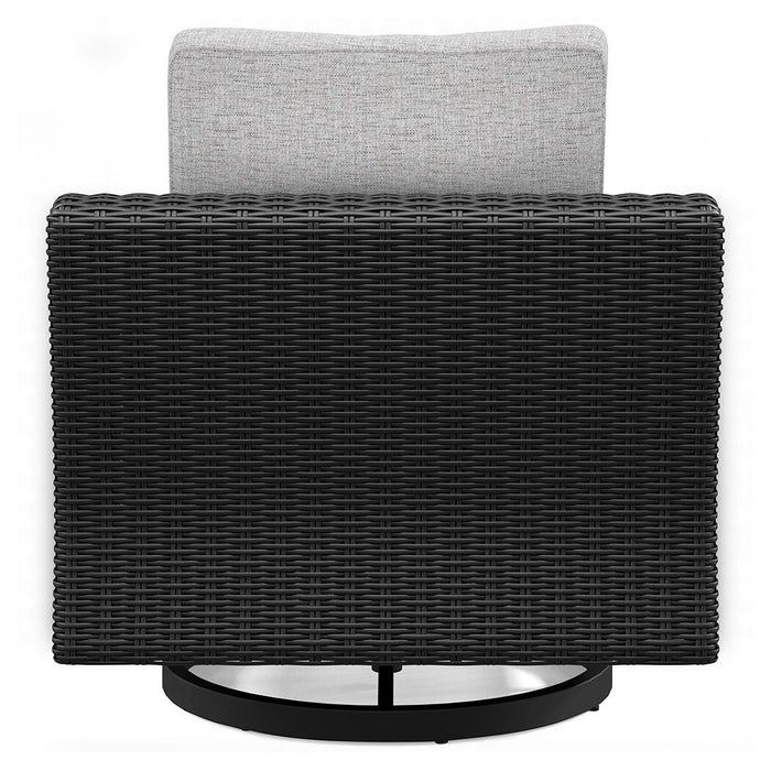 Beachcroft Outdoor Swivel Lounge with Cushion - MI Hometown Furnishings (MI)*