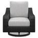 Beachcroft Outdoor Swivel Lounge with Cushion - MI Hometown Furnishings (MI)*