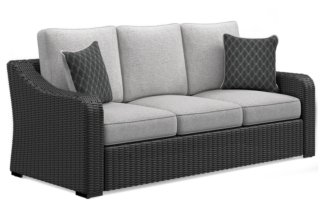 Beachcroft Outdoor Sofa with Cushion - MI Hometown Furnishings (MI)*
