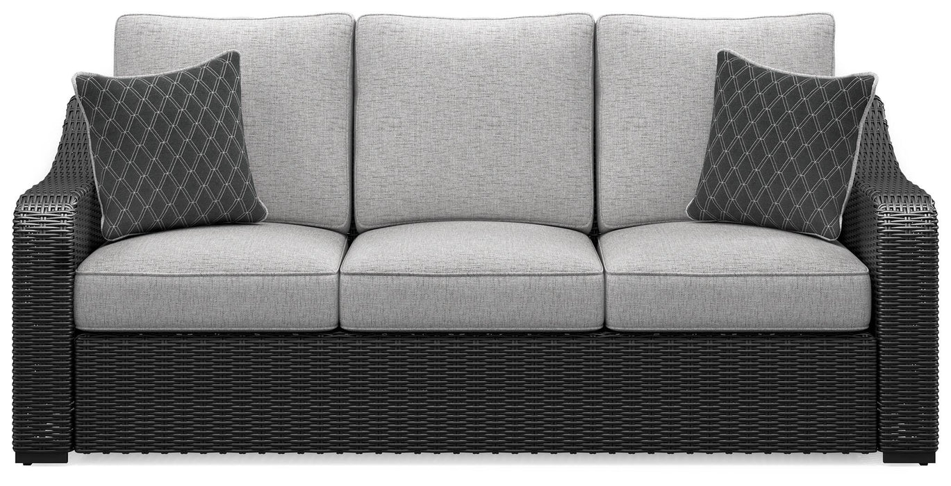 Beachcroft Outdoor Sofa with Cushion - MI Hometown Furnishings (MI)*