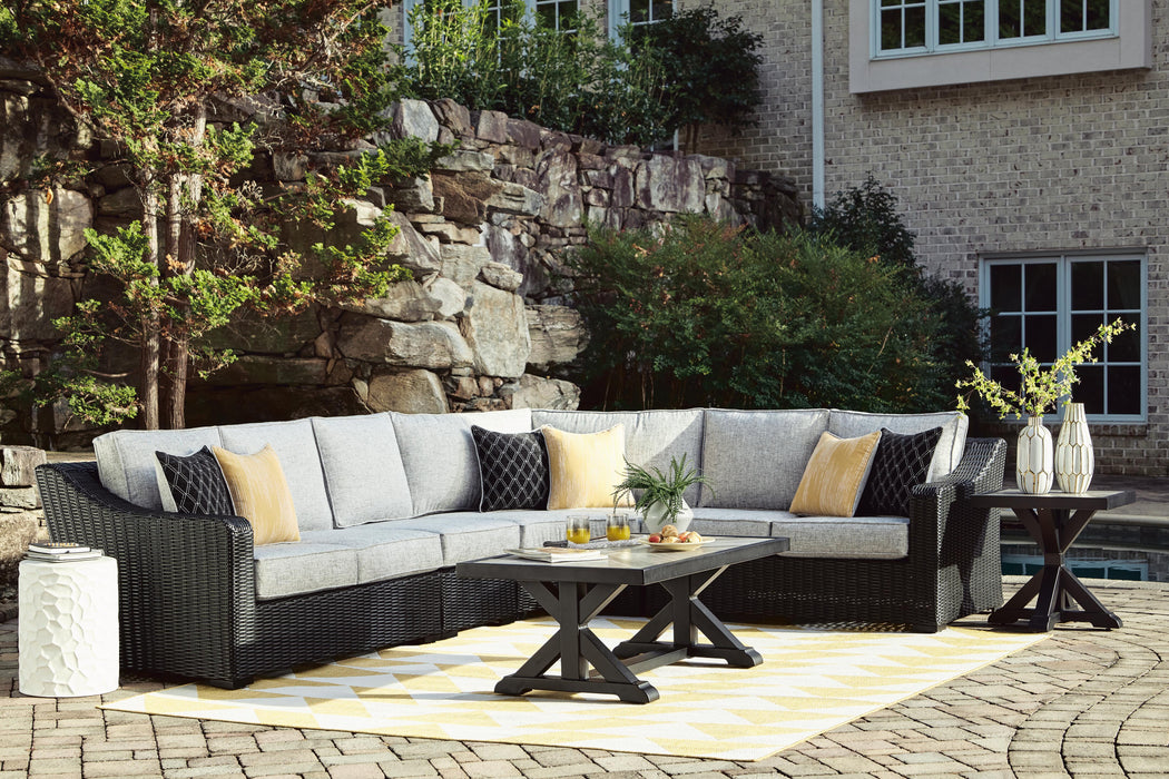 Beachcroft Outdoor End Table - MI Hometown Furnishings (MI)*
