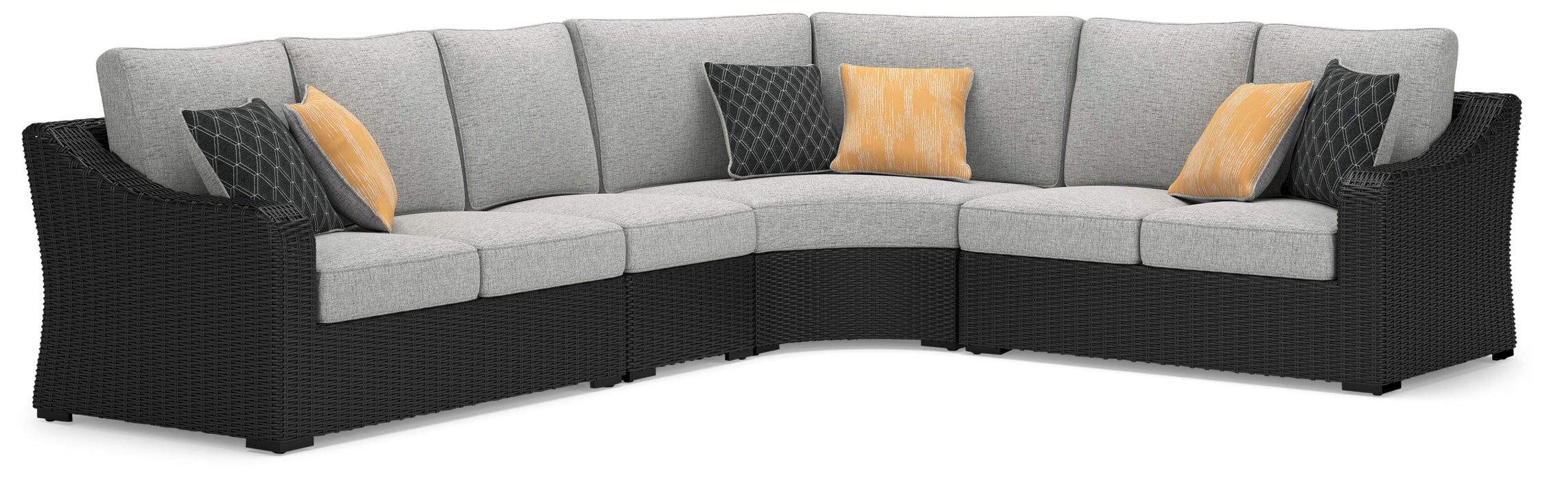 Beachcroft Outdoor Sectional - MI Hometown Furnishings (MI)*