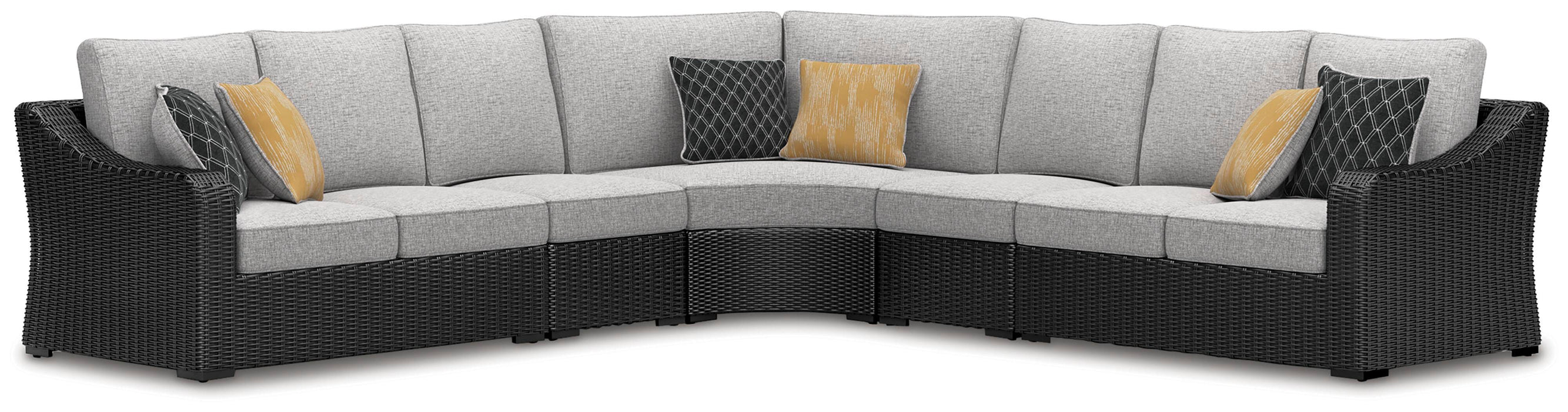 Beachcroft Outdoor Sectional - MI Hometown Furnishings (MI)*