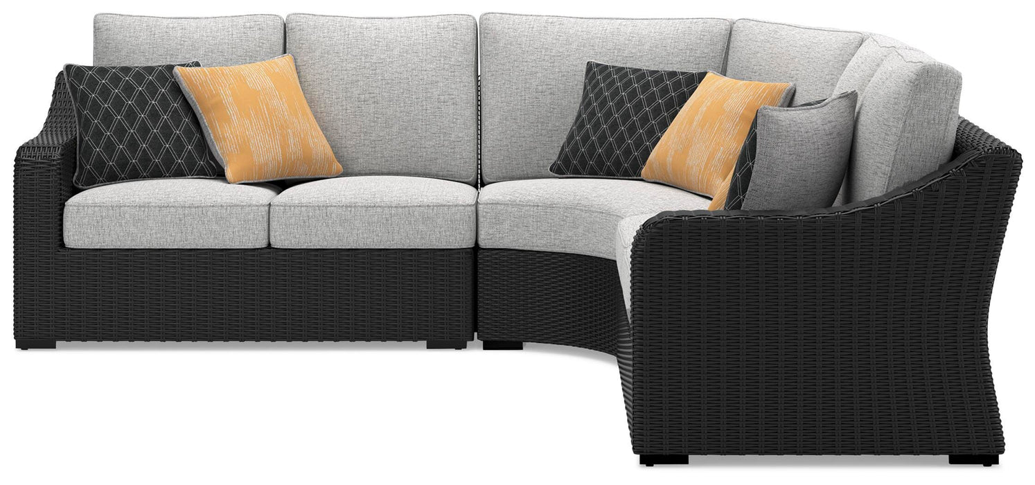 Beachcroft Outdoor Sectional - MI Hometown Furnishings (MI)*
