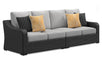 Beachcroft 2-Piece Outdoor Loveseat with Cushion - MI Hometown Furnishings (MI)*
