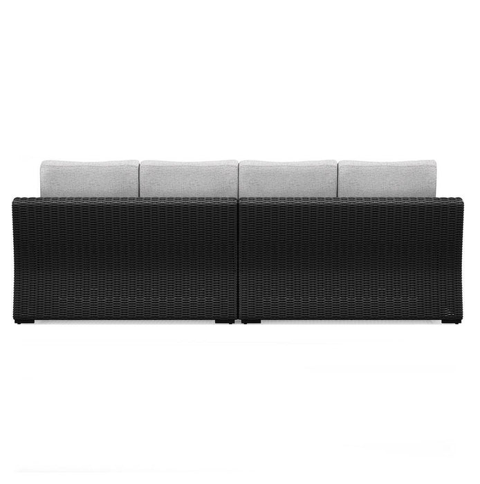 Beachcroft 2-Piece Outdoor Loveseat with Cushion - MI Hometown Furnishings (MI)*