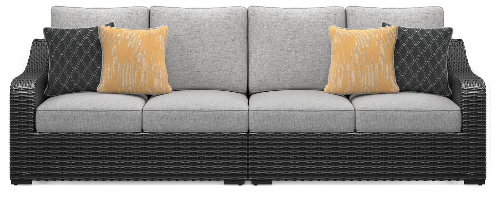 Beachcroft 2-Piece Outdoor Loveseat with Cushion - MI Hometown Furnishings (MI)*