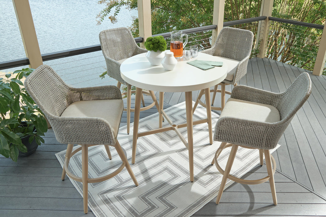 Seton Creek Outdoor Dining Package - MI Hometown Furnishings (MI)*