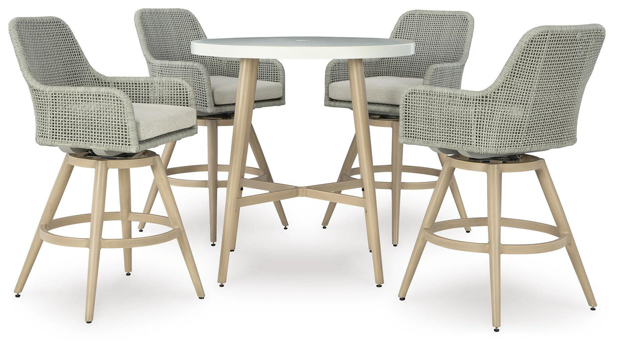 Seton Creek Outdoor Dining Package - MI Hometown Furnishings (MI)*